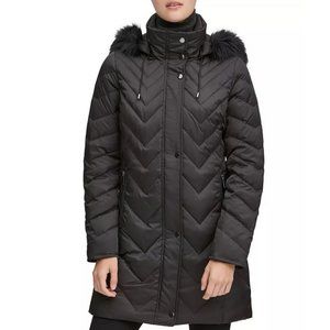 NEW Marc New York Roxbury Matte Satin Puffer Coat Size M NWT $250
